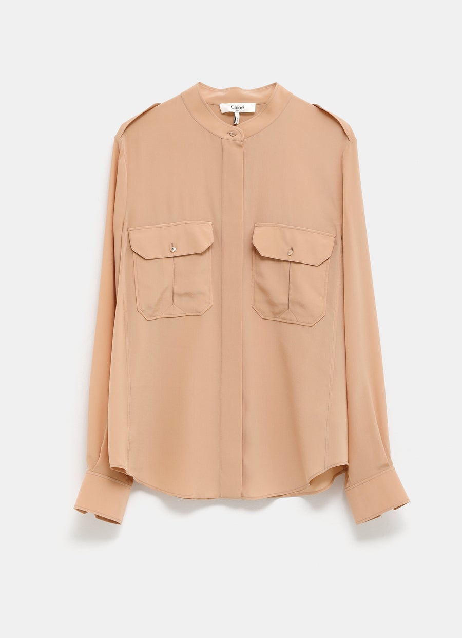 Classic Utilitarian Blouse