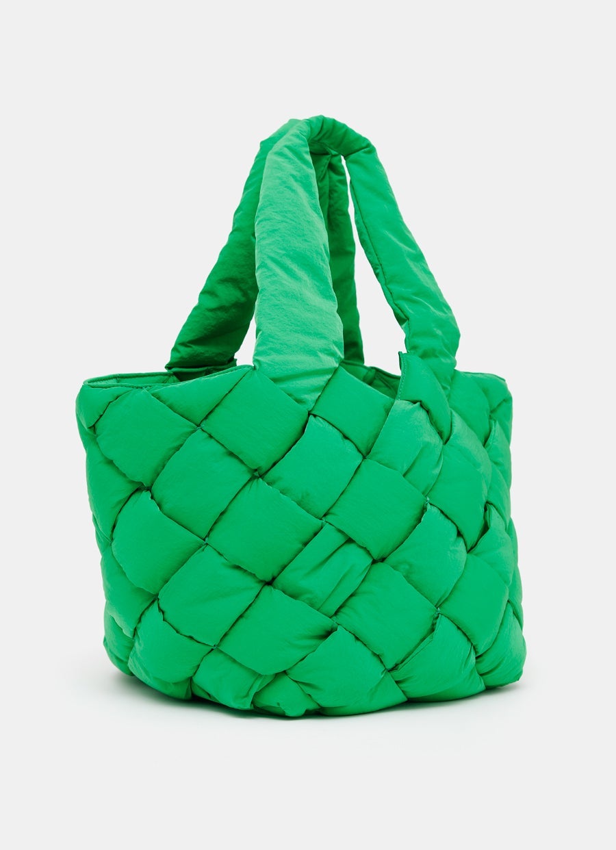 Bottega Veneta Padded and Braided Cassette Tote Ba