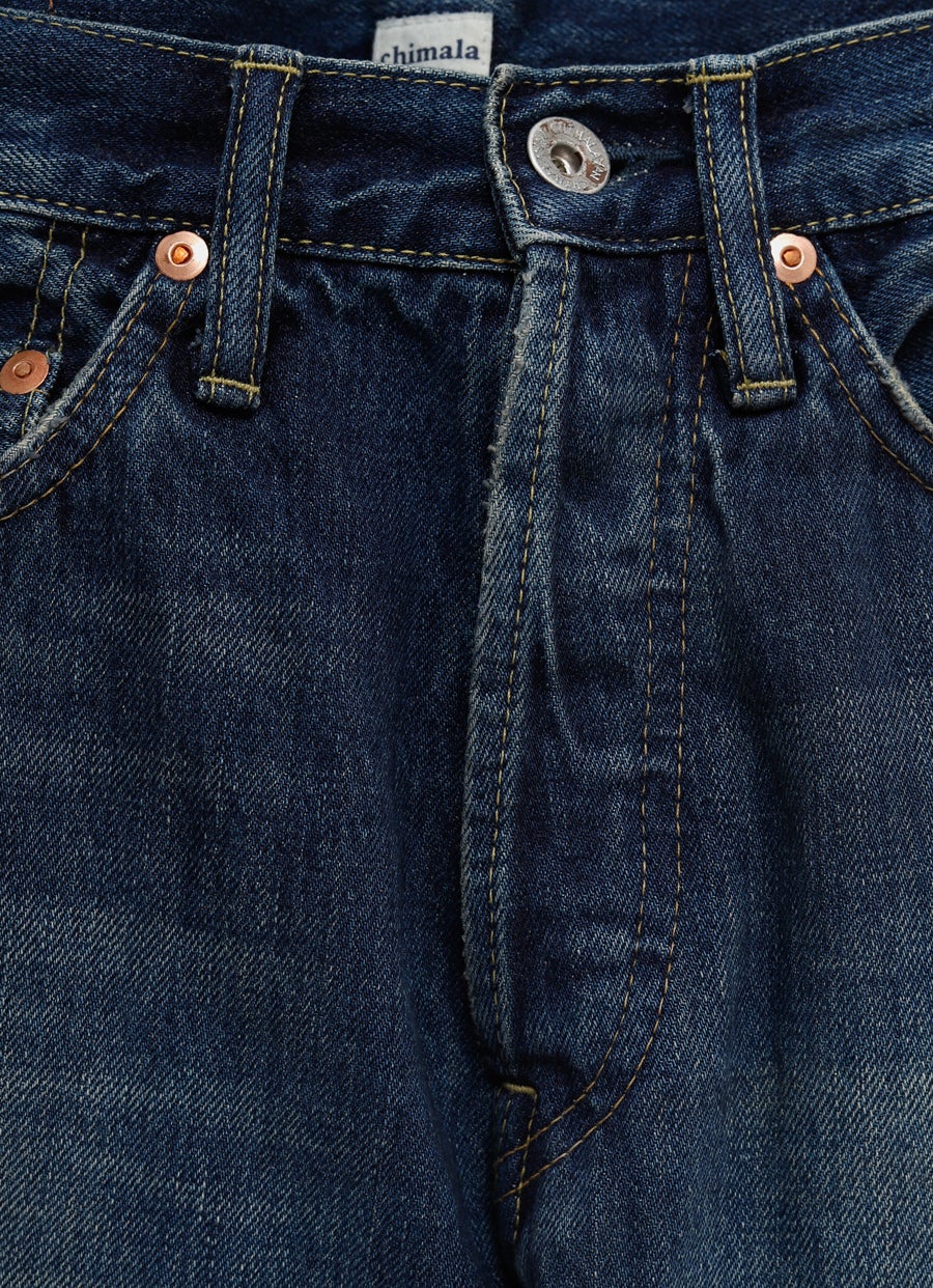 Selvedge Denim Narrow Tapered Cut Jeans
