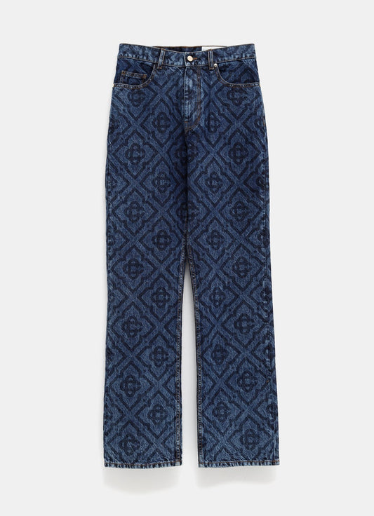 Dark Vintage Monogram Jeans