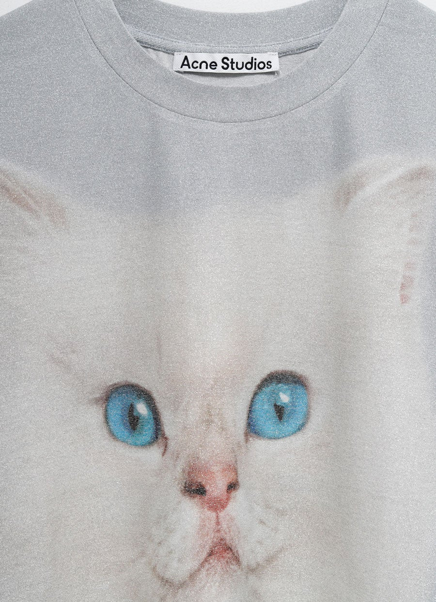 AI Cat Print Tee