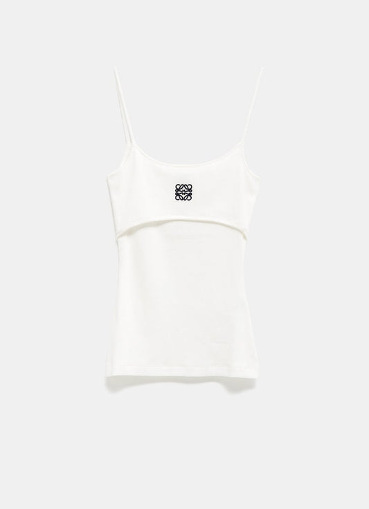Anagram Strappy Top in Cotton