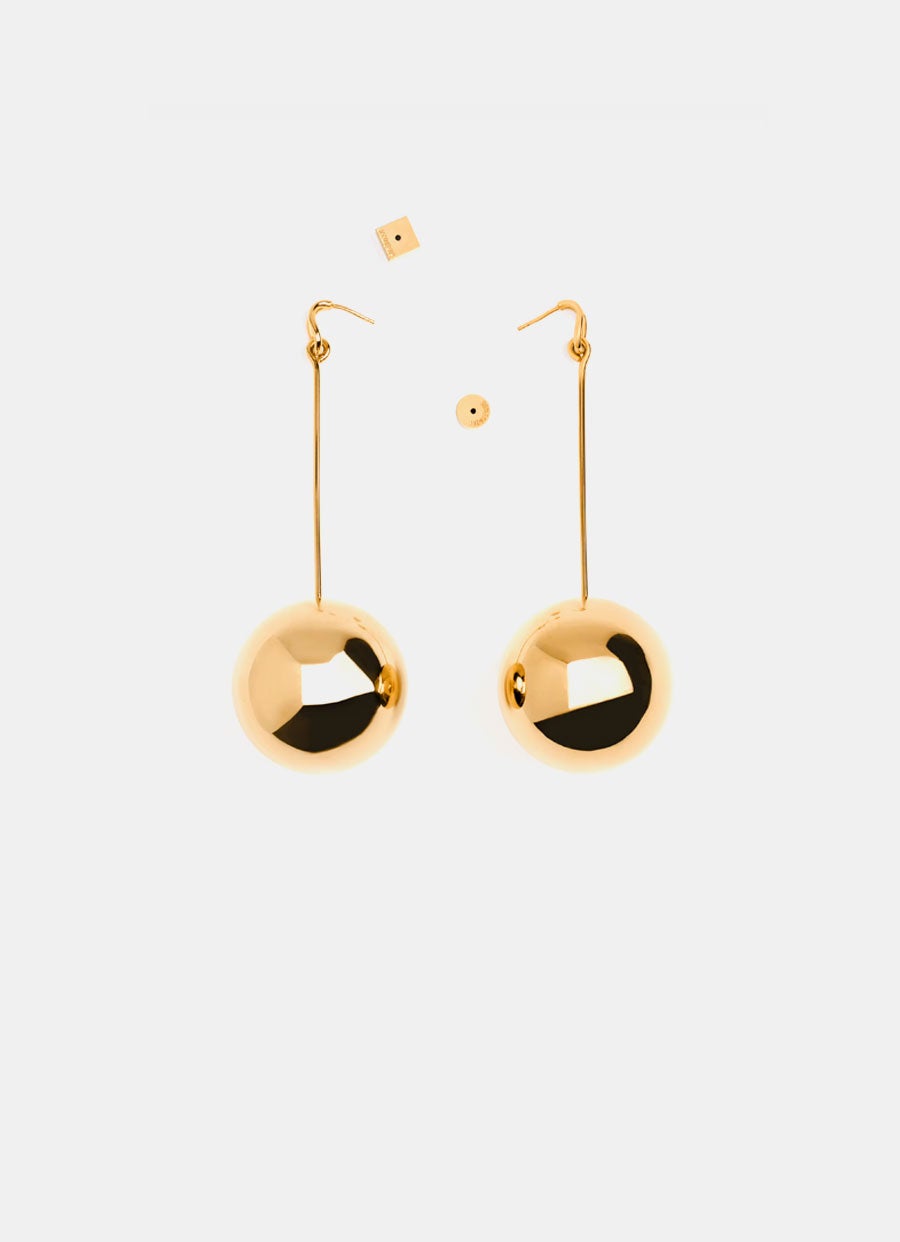 Les grandes boucles Nodo Earrings