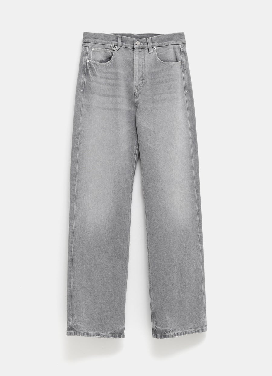 Straight de-Nîmes Denim Pants