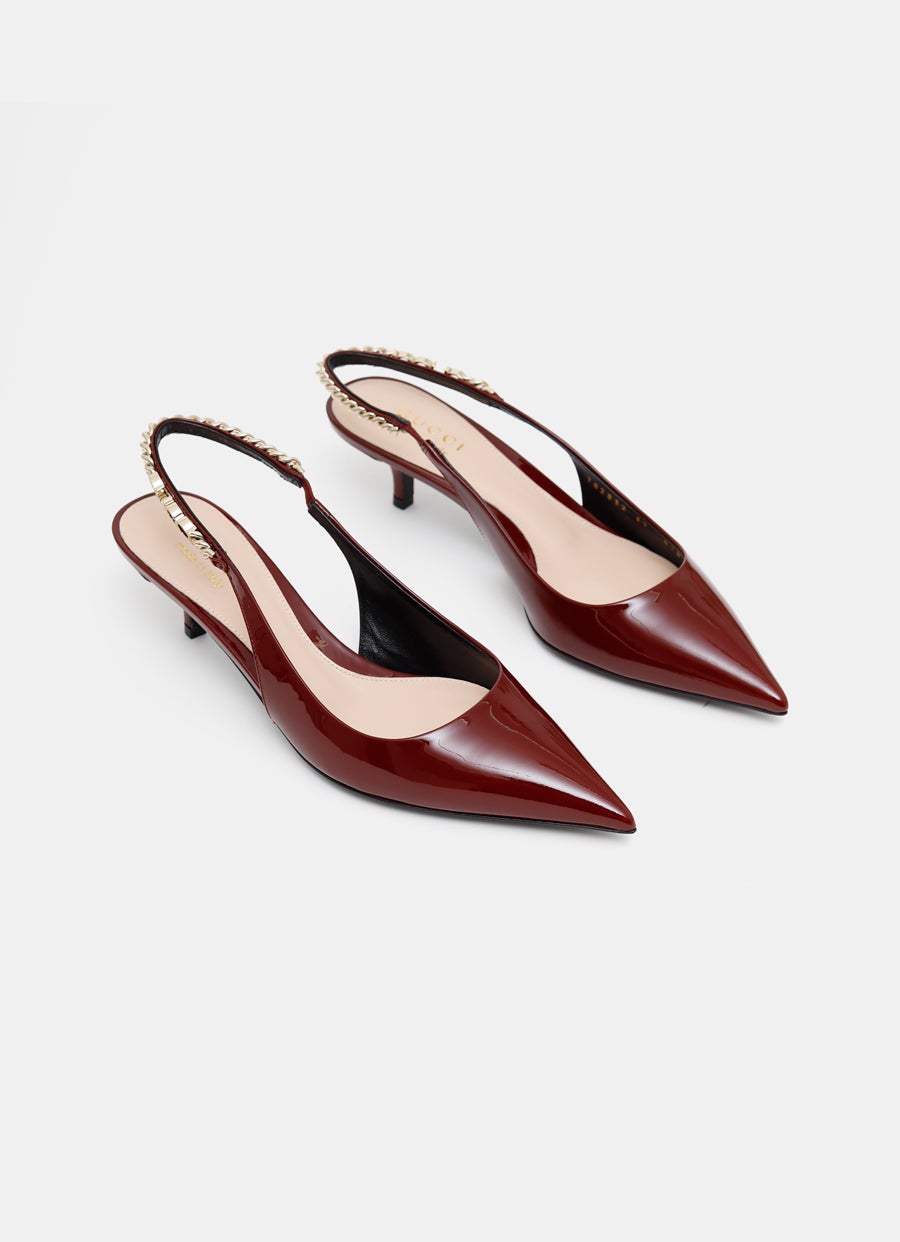 Gucci Signoria Slingback Pump