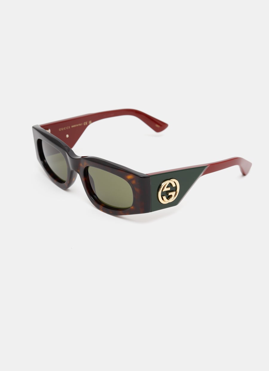 Rectangular Frame Sunglasses