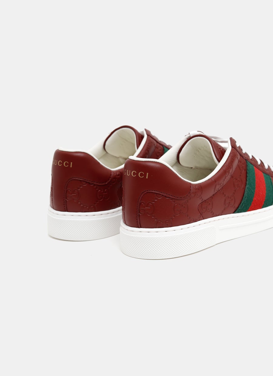 Men's Gucci Ace Sneaker with Web