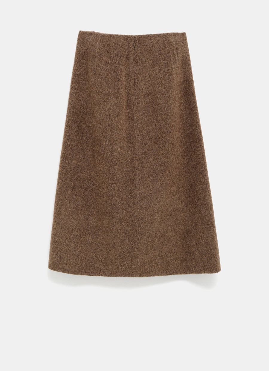 A-line Midi Skirt