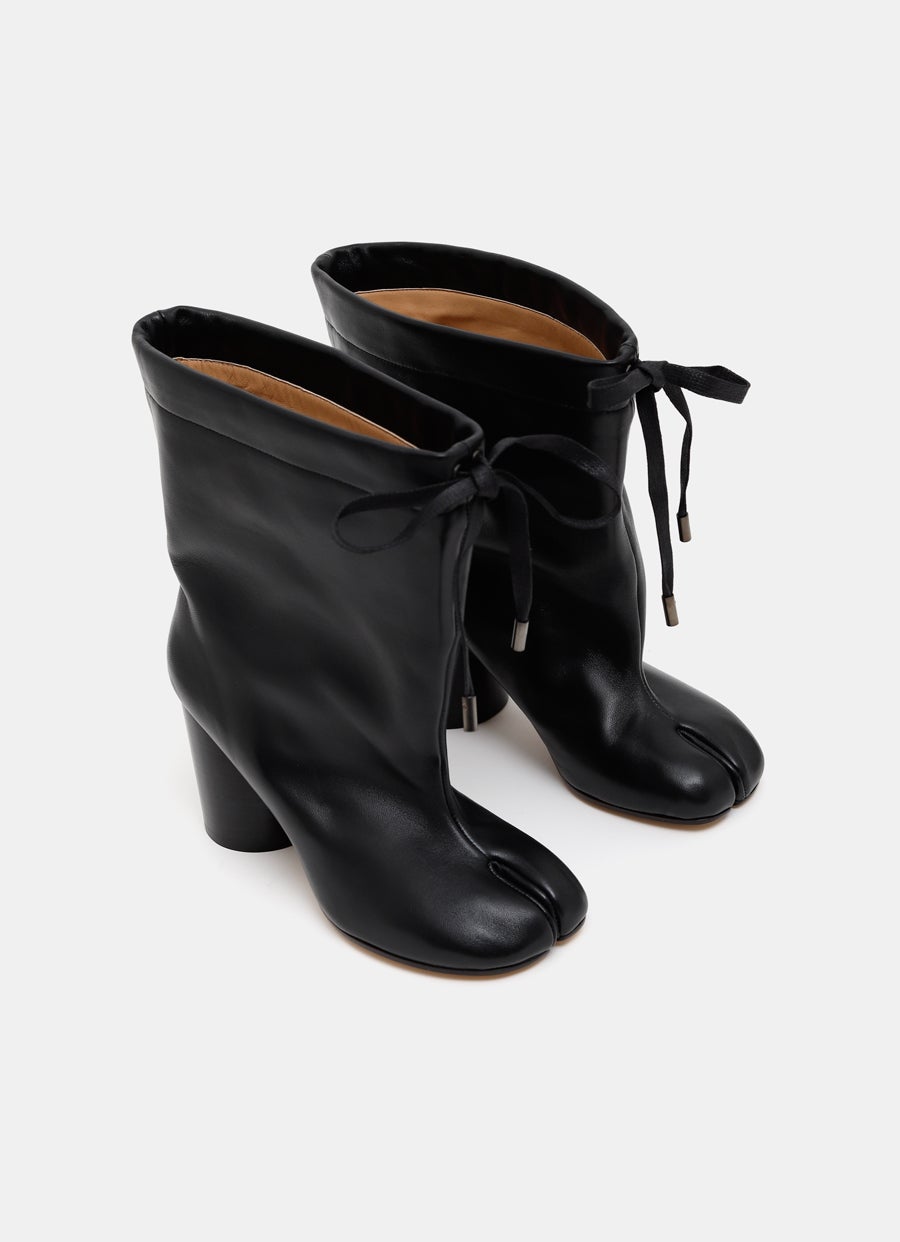 Tabi Drawstring Ankle Boots