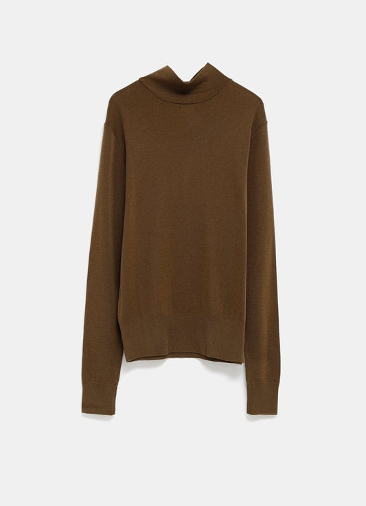 Seamless Turtleneck Sweater