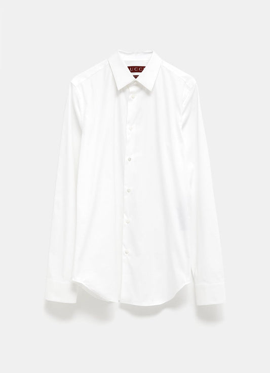 Stretch Cotton Poplin Shirt