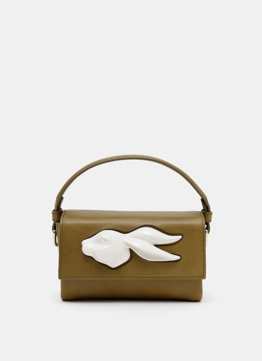 Flap Mini Rabbit Head Bag