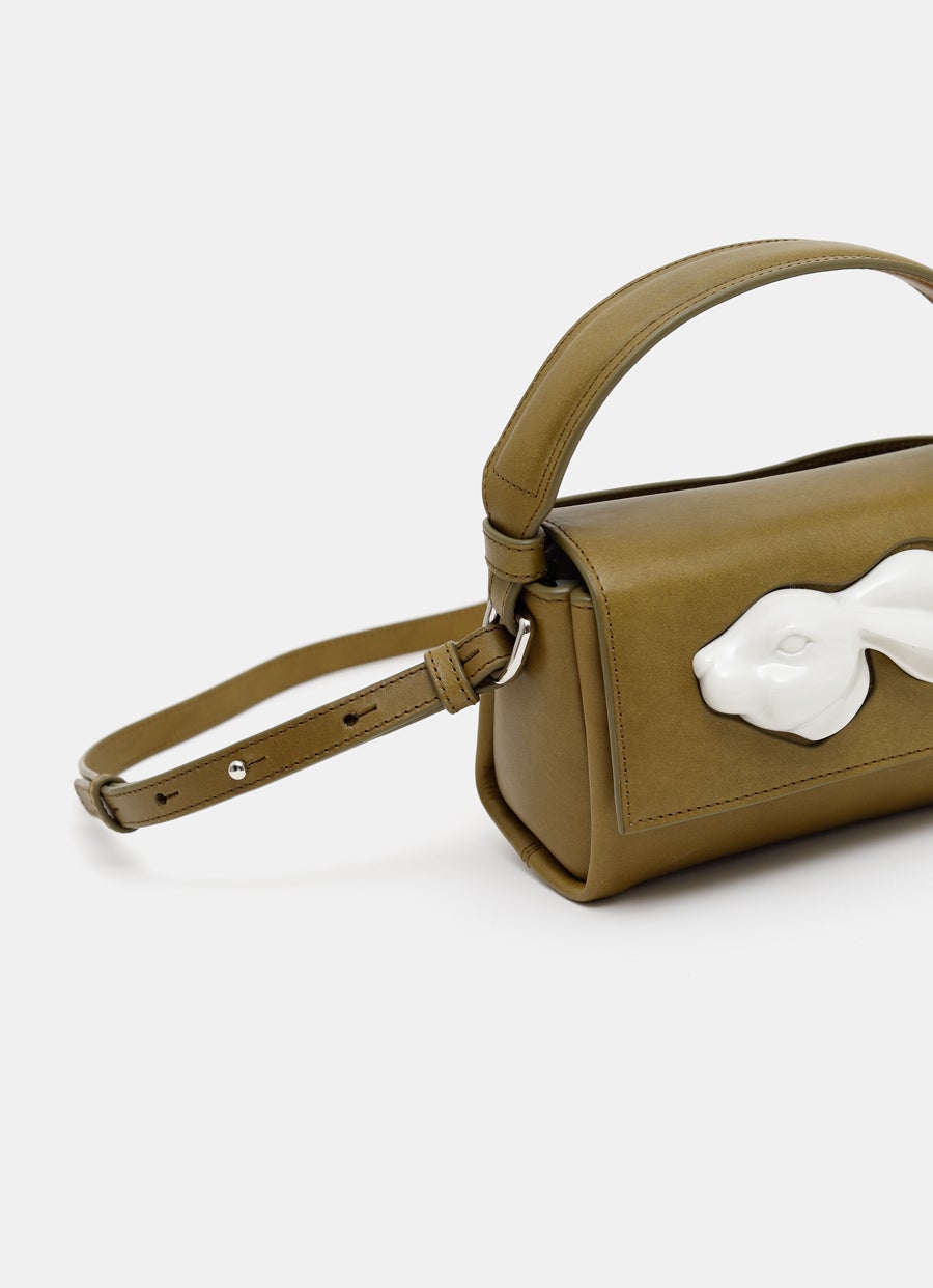 Flap Mini Rabbit Head Bag