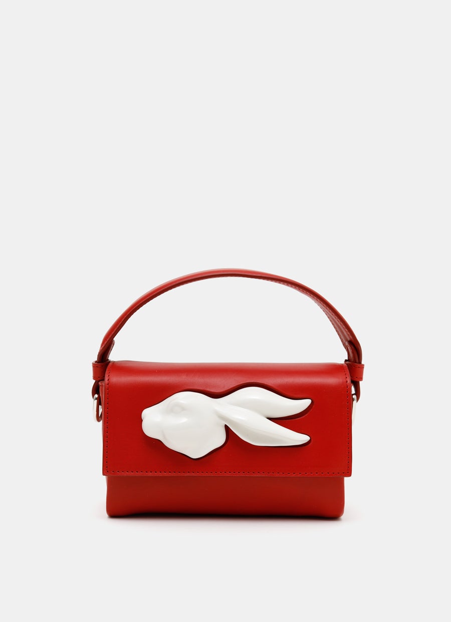 Flap Mini Rabbit Head Bag