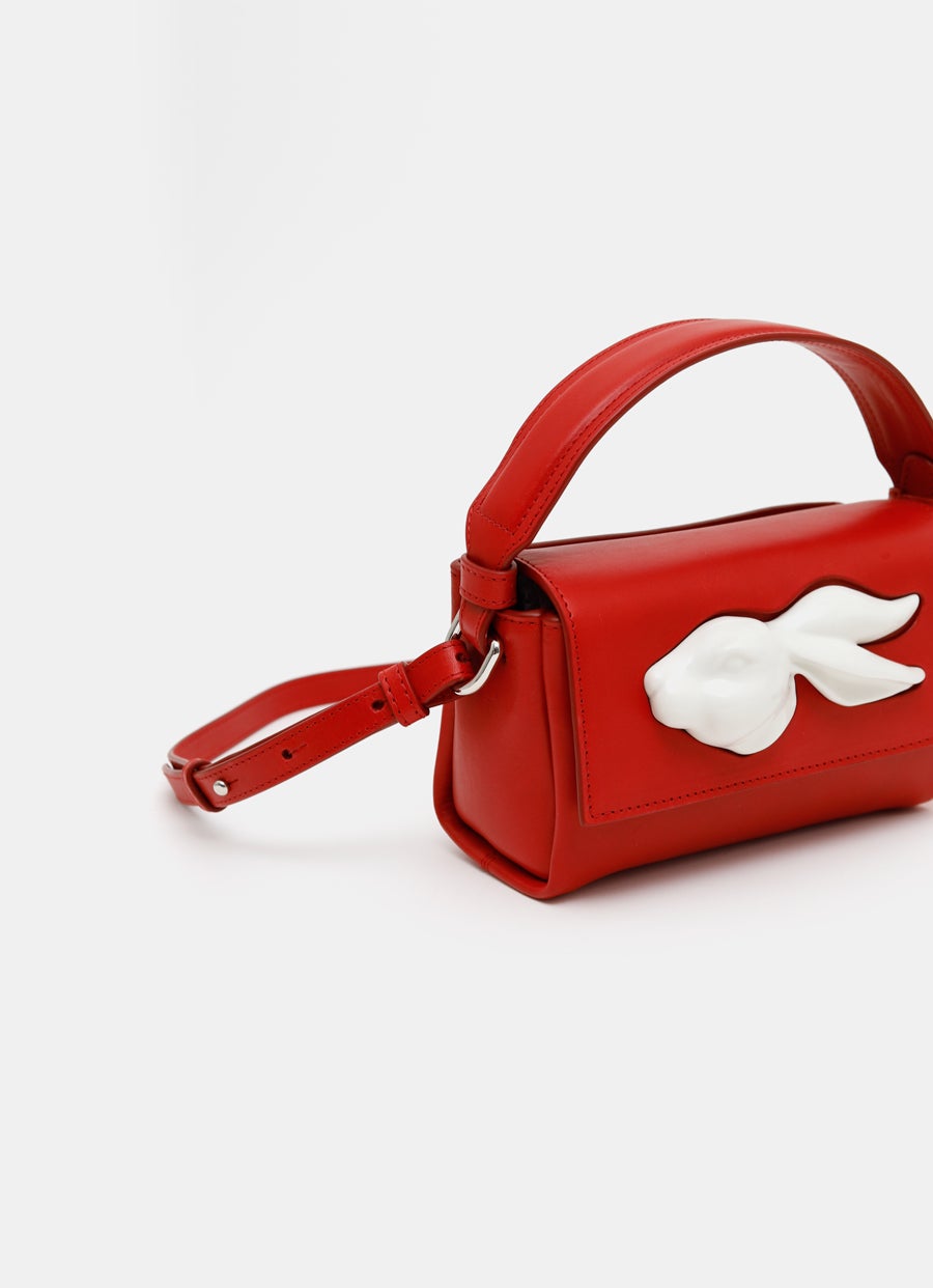 Flap Mini Rabbit Head Bag