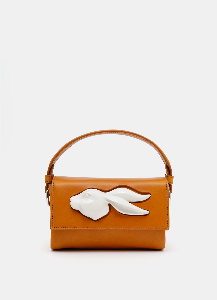 Flap Mini Rabbit Head Bag