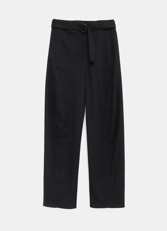 Twisted Belted Tailored Pants