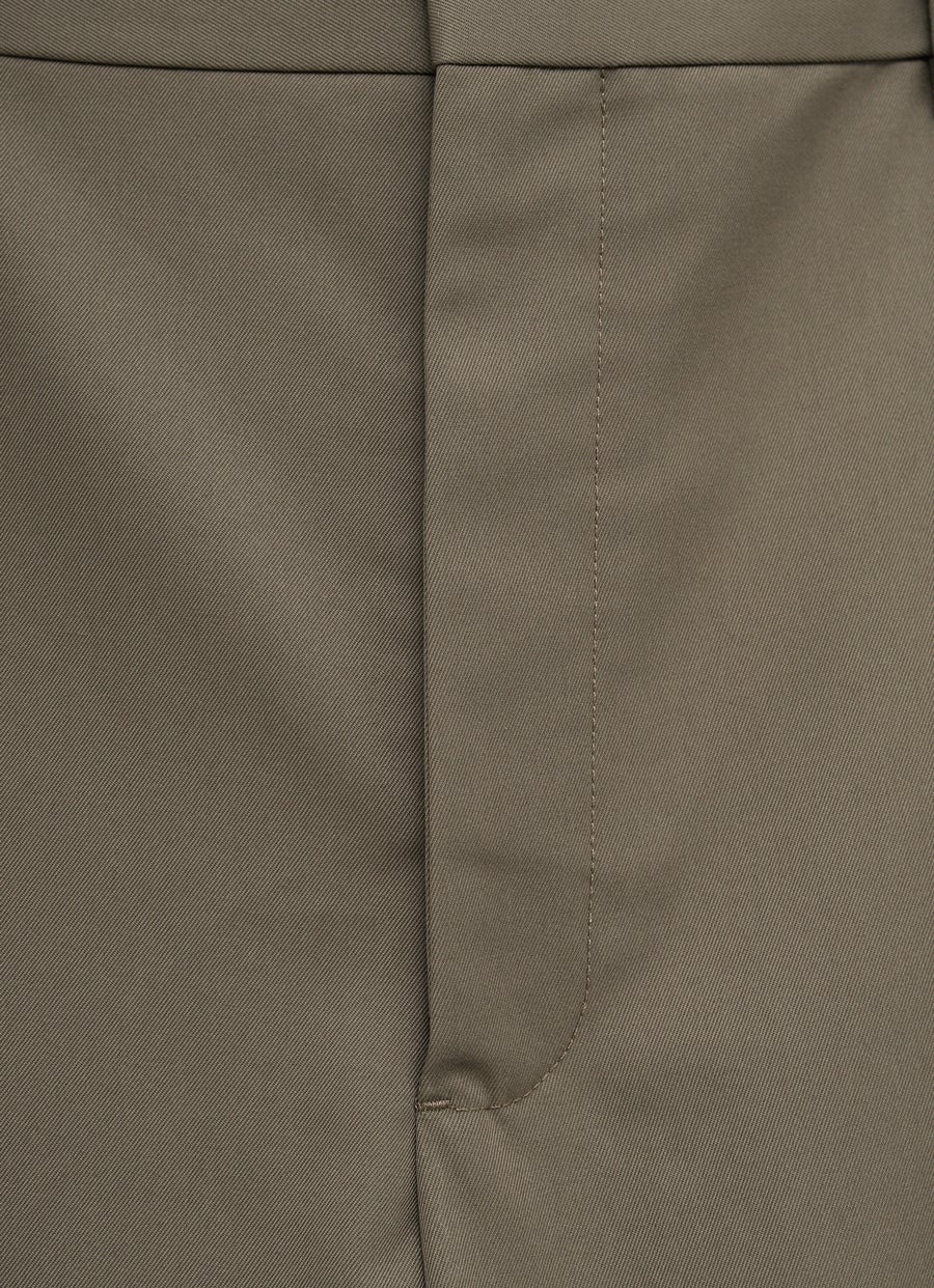 Trousers in Cotton and Silk