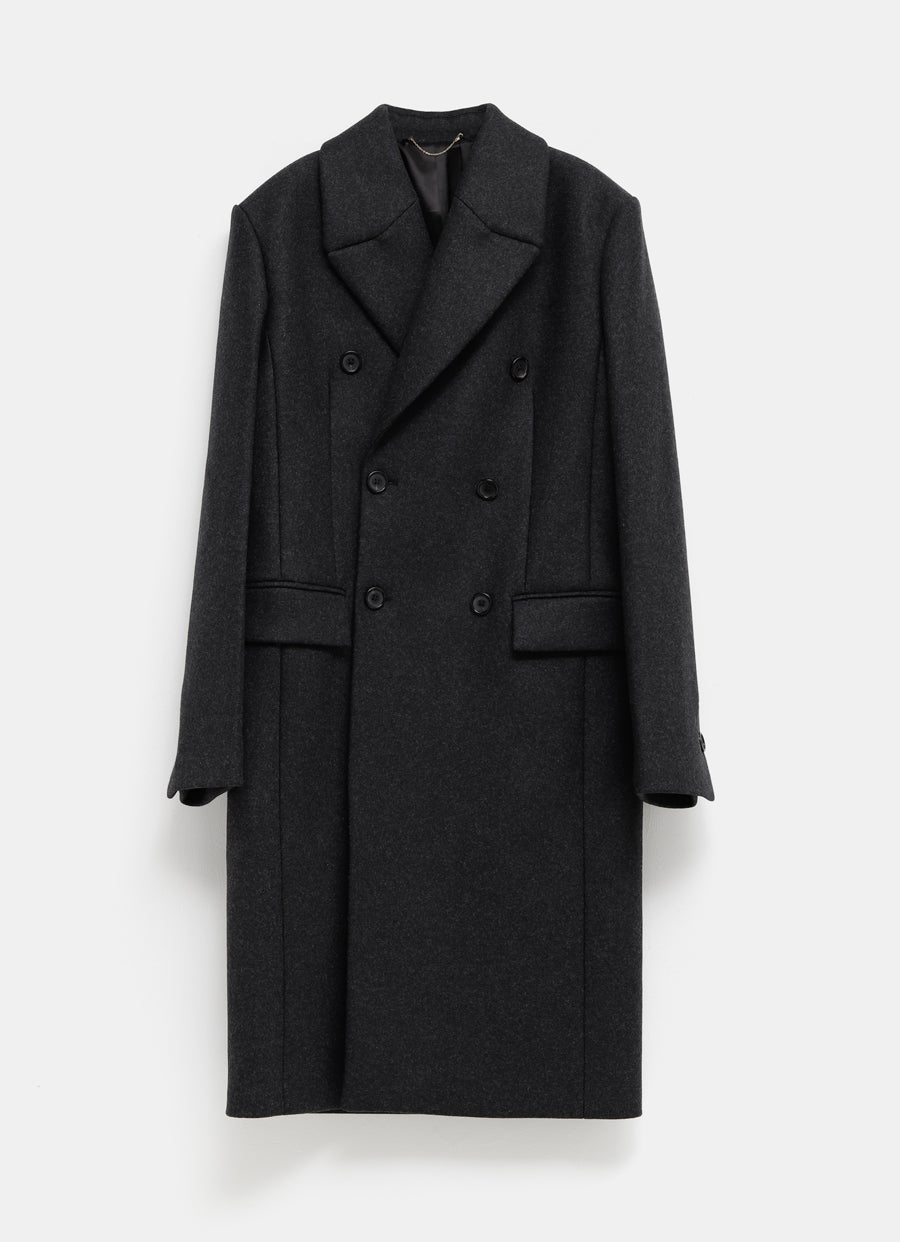 Broad Midi Coat