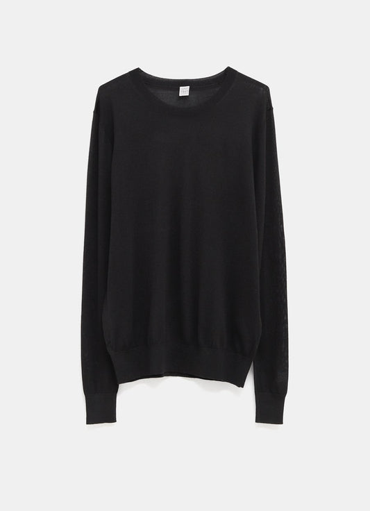 Fine Crew-Neck Knit