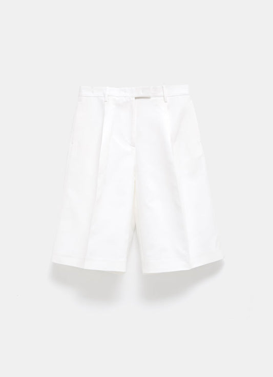 High-waist Bermuda Trousers