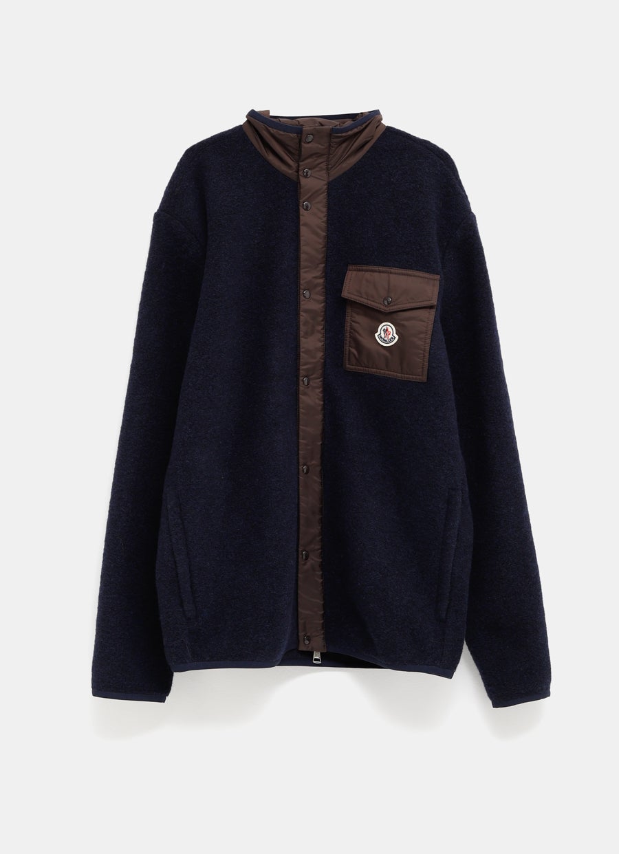 Fleece Zip Up Cardigan for Men