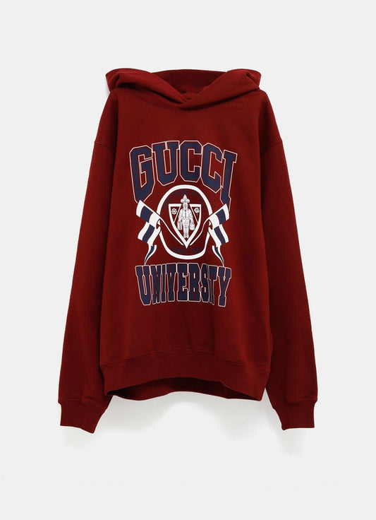 Cotton Jersey Hooded Sweatshirt