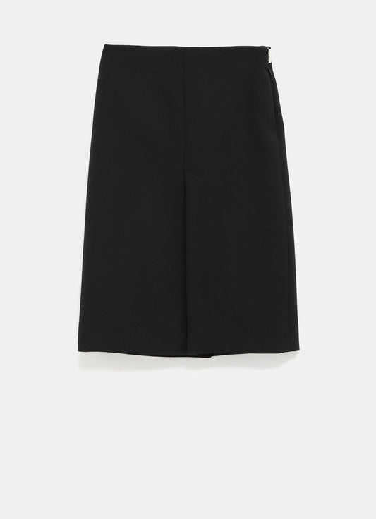 Wool Crepe Skirt