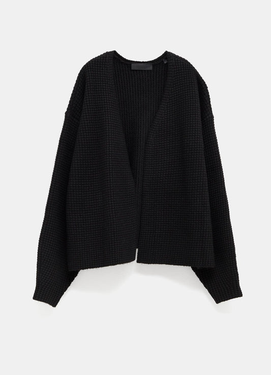 Heavy Waffle Cardigan