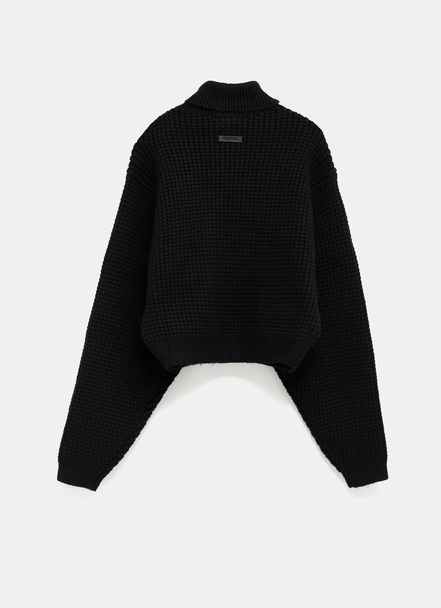 Heavy Waffle Turtleneck