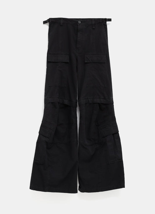 Flared Cargo Pants