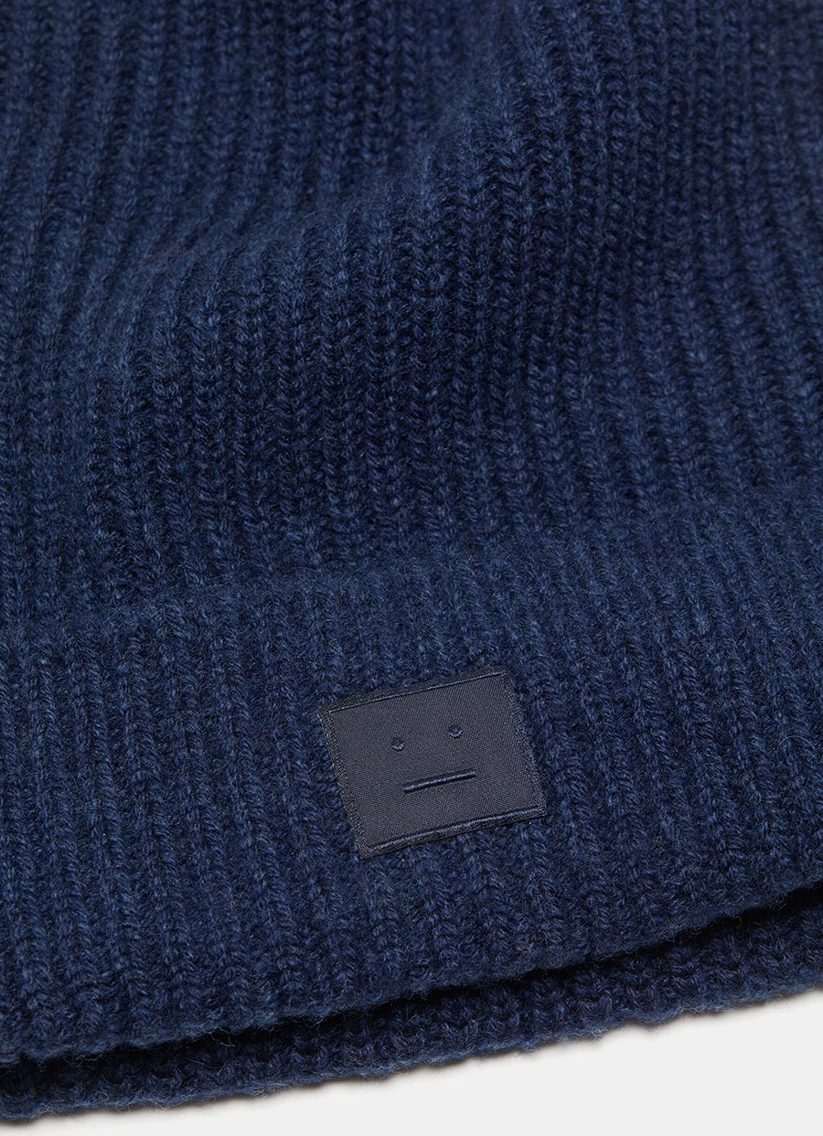 Face Logo Square Beanie