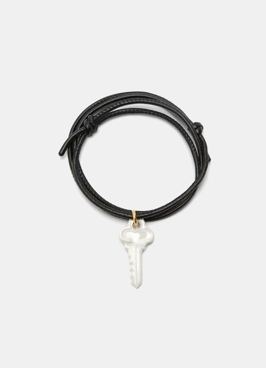 Key Leather Cord Pendant