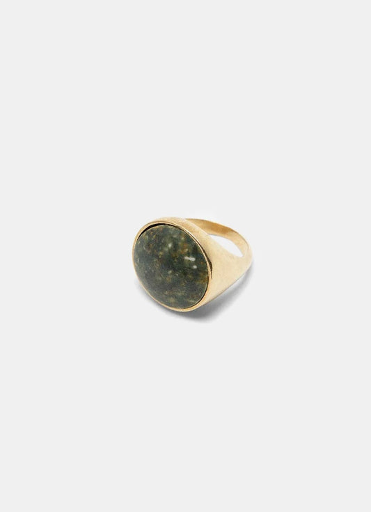 Round Signet Ring