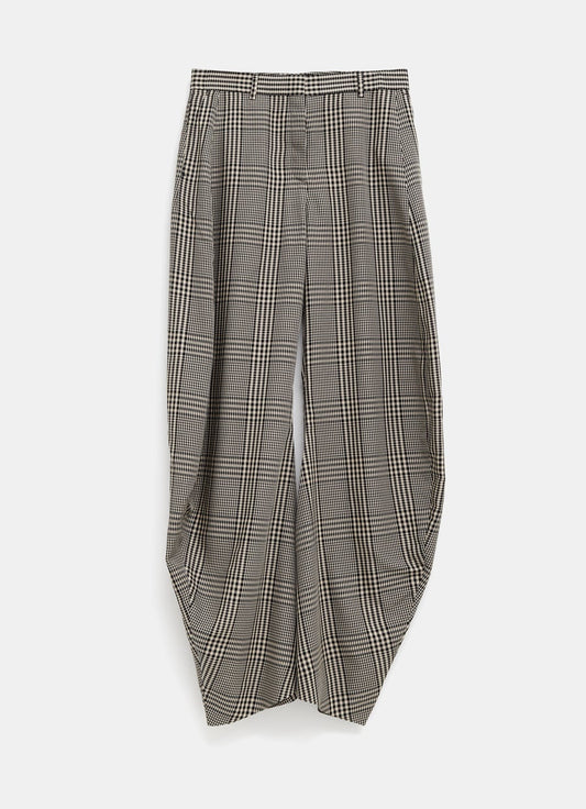 Plaid Tailored Trousers