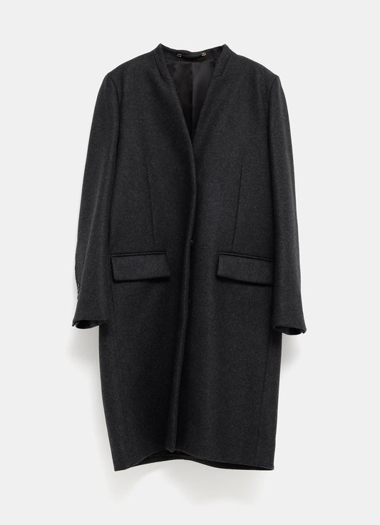 Deep Pleat Coat