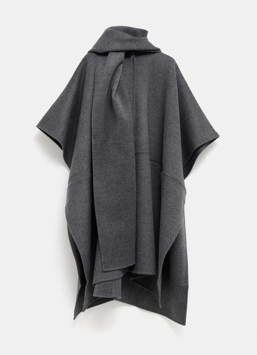 Doublé Scarf Coat