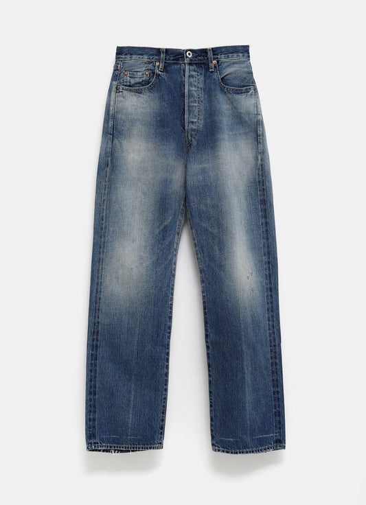 Selvedge Denim Vintage Straight Cut Jeans for Women