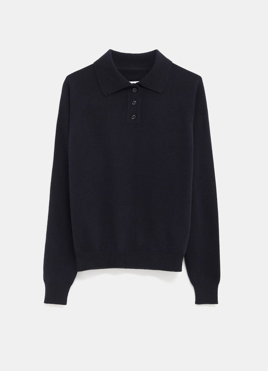 Wool Polo Neck Top