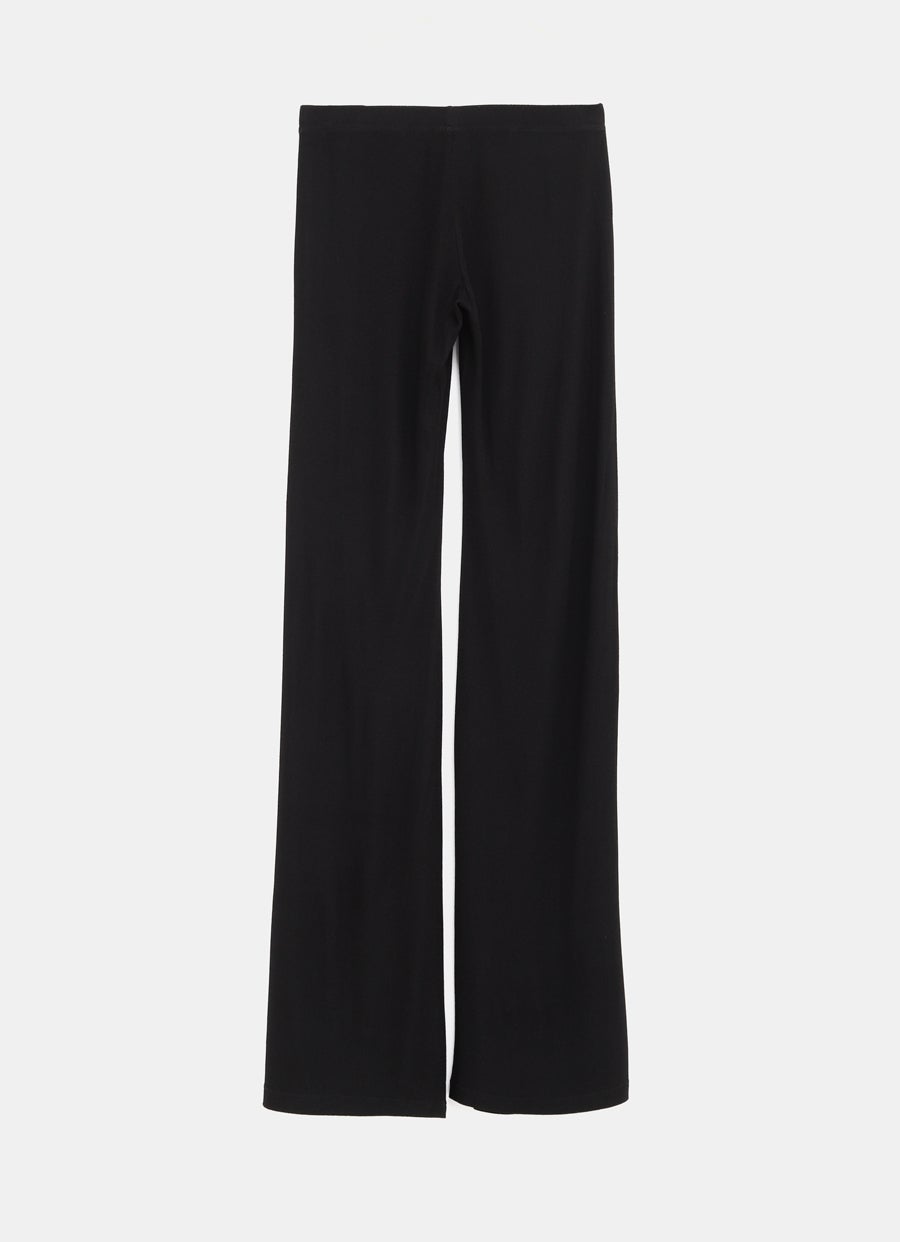 Elastic Pants in crepe velvet