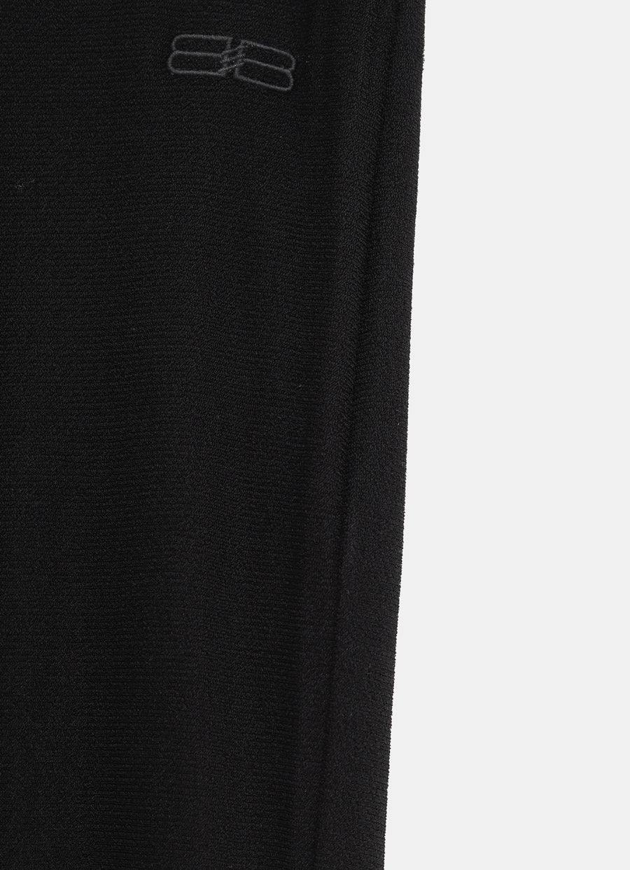 Elastic Pants in crepe velvet