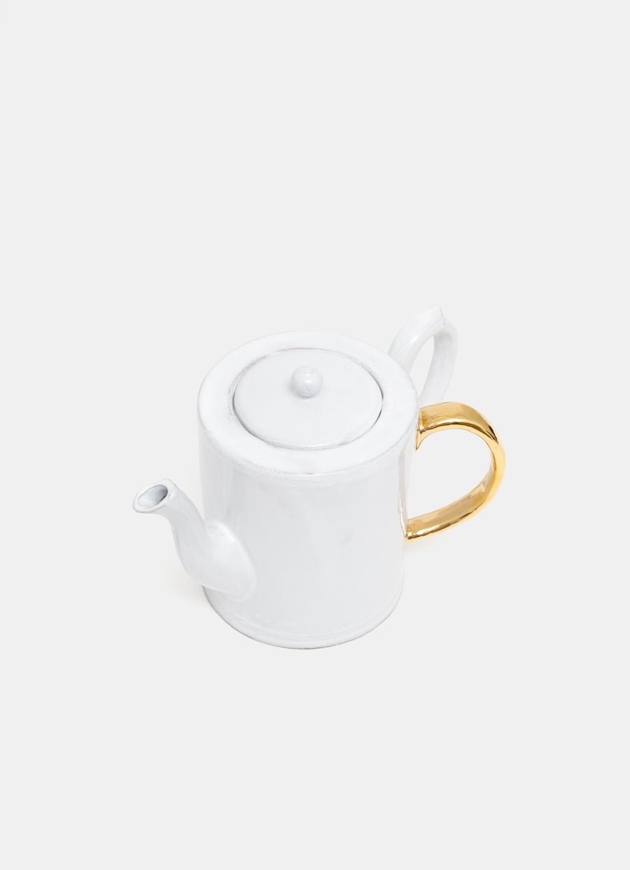 Sacai Teapot - Golden Handle